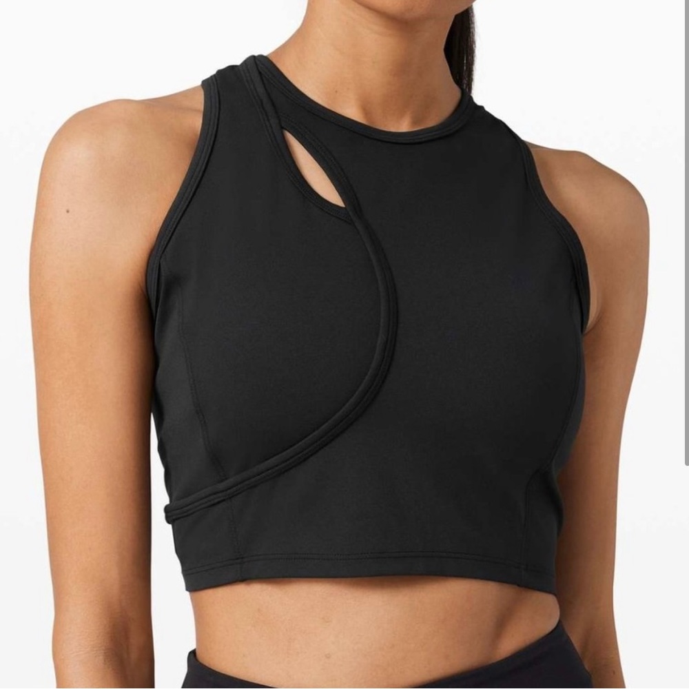 Lululemon Black Aligned Angles Tank